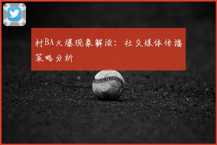 村BA火爆现象解读：社交媒体传播策略分析