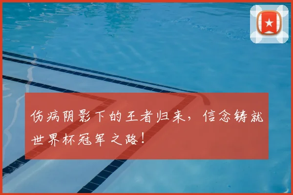 伤病阴影下的王者归来，信念铸就世界杯冠军之路！